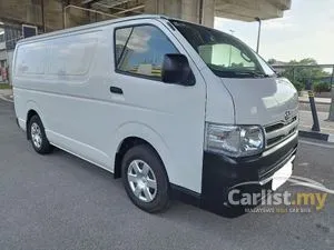 2013 Toyota Hiace 2.5 Panel Van Van