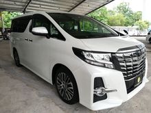 2017 Toyota Alphard 2.5 SC SUNROOF PRE-CRASH