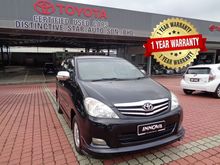 2010 Toyota Innova 2.0G AT- FULL LOAN + LOW MILEAGE + FREE 1 YEAR WARRANTY + FREE 1 YEAR SERVICE BY AUTHORIZED TOYOTA DEALER