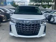 2021 Toyota Alphard 2.5 SC Package Full Leather Sun Roof Camera 3Led Light BSM System Low Mileage Push Start Keyless