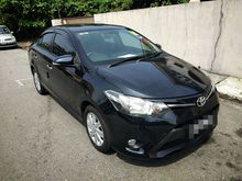 2015 Toyota Vios 1.5 E Spec FULL(AUTO)2015 Only 1 LADY CIKGU Owner, 58K Mileage, TIPTOP, DIRECT-Owner, NEGOTIABLE with DVD, GPS+REVERSE Camera