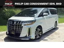 2021 TOYOTA ALPHARD 2.5 SC MODELISTA Ori Low Mileage 44k Only Masih Boleh Loan 9 Tahun