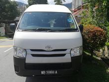 2015 Toyota HIACE 2.7 HIGH ROOF WINDOW VAN (M) HARI RAYA OFFER 2019 (BEST TO OFFER) PLEASE CALL TO NEGOTIATE
