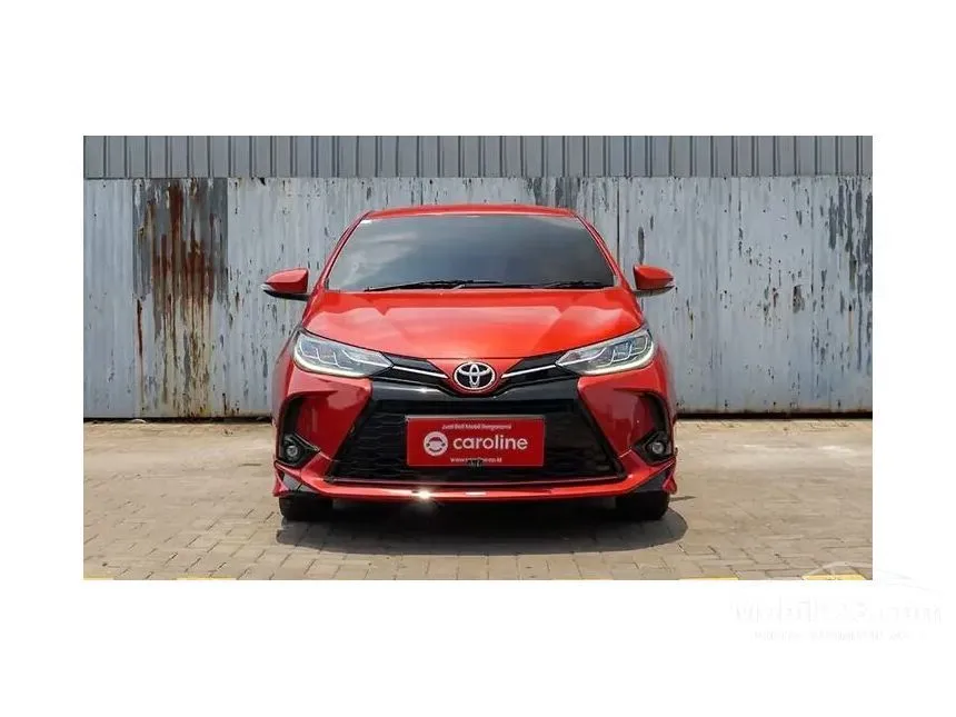 Jual Mobil Toyota Yaris 2021 TRD Sportivo 1.5 di Banten Automatic Hatchback Merah Rp 223.000.000