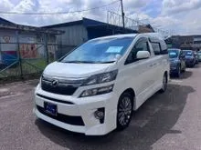 2013 Toyota Vellfire 2.4 Z Golden Eyes MPV WARRANTY1 YEAR