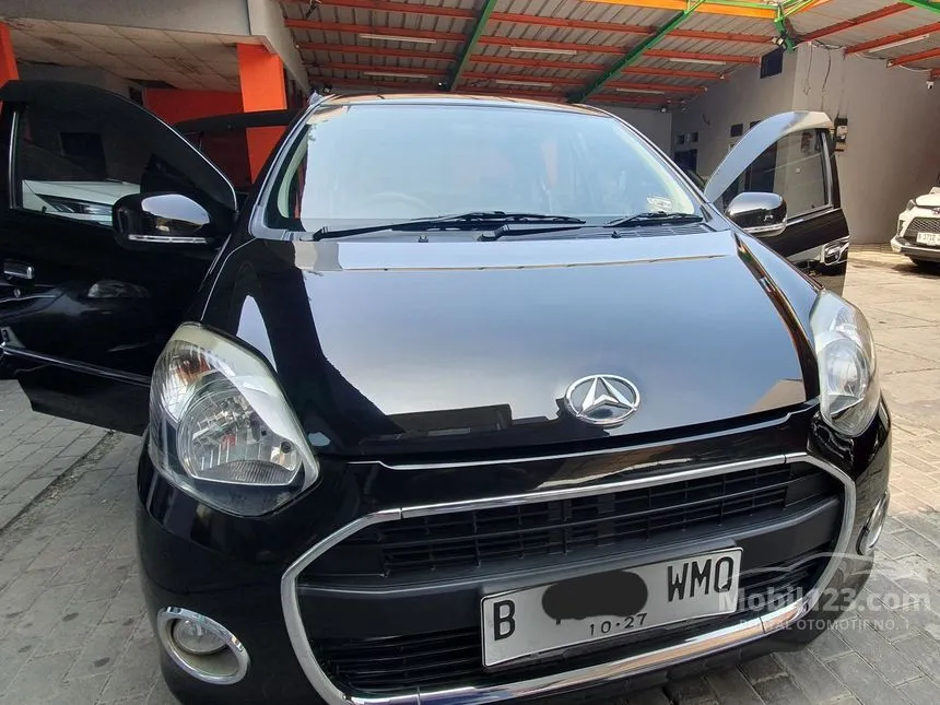 Jual Mobil Daihatsu Ayla 2013 X 1.0 di Banten Automatic Hatchback Hitam Rp 79.000.000