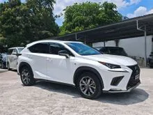 2020 Lexus NX 300 2.0 F Sport DIM / Surrounding Cameras / Sunroof