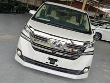 2016 Toyota Vellfire 2.5 Base Spec MPV
