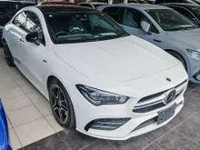 2021 Mercedes-Benz AMG CLA35 2.0 4MATIC Premium Plus Coupe - Score of Car 4.5 ,With HUD,  Bucket Seat , 360Cam , Danaromic Roof , Not Any Hidden Fee