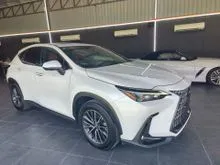 2023 Lexus NX 250 2.5 VERSION L / GRADE 5A / 13K KM MILEAGE / RED INTERIOR / SUNROOF / 360 CAMERA / HUD / BSM