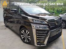 2018 Toyota Vellfire 2.5 ZG 3 LED HEADLAMPS PRE CRASH SYSTEM LANE ASSIST SENSOR NAPPA LEATHER 7 SEATS FREE 2 YEARS WARRANTY PRICE INCLUSIVE SST