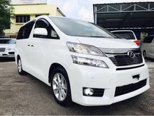 Toyota Vellfire 3.5 VL FULL SPEC 4 CAM UNREG 2014