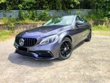 2015 Mercedes-Benz C250 2.0 Exclusive Sedan (A) Fully Convert C63 AMG, Full Service Record Hapseng, Just Change 4 New Tyre