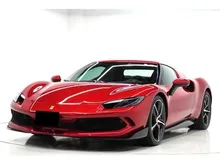 Recon Incoming Stock Japan Spec 2023 Ferrari 296 3.0 GTB Assetto Fiorano Coupe Red Grade 6A Super Low Mileage