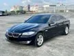 Jual Mobil BMW 528i 2012 2.0 di Banten Automatic Sedan Hitam Rp 309.000.000
