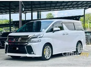2017 Toyota Vellfire 2.5 ZG (A) 2 Digit Car Number 29