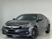 2021 Honda Civic 1.8 S Sedan 60K KM Only Rays Sport Rim Superb Condition Very Well Maintained One Owner Only Buy and Drive Only
