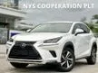 Recon 2018 Lexus NX300 2.0 I-Package SUV Unregistered Reverse Camera Side View Camera Pre-Crash Parking Assist Full Leather Seat Power Seat Memory Seat Hea - Cars for sale