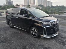 2020 Toyota Alphard 2.5 SC FULL SPEC 3EYEL LED/ORI JAPAN MODELISTA BODYKIT/360 CAMERA/DIM/PRE CRASH/PILOT SEATS (GRADE 5/A)UNREG