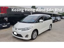 2012 Toyota Estima 2.4 VVTI (A) REG 2016, AERAS MODEL, WELL CAB SEAT, 1 POWER DOOR, SELDOM USE, MILEAGE DONE 56K KM, 17