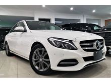 2014 Mercedes-Benz C200 2.0 Avantgarde RADAR P-START M-SEAT WHITE JAPAN