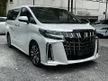 Recon 2019 Toyota Alphard 2.5 G SC Sunroof 3 LED Unreg