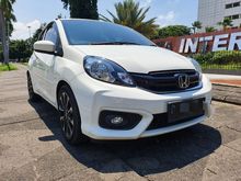Honda Brio E MT 2018 Putih KM 5ribuan