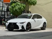 Black Interior AIRCOND SEAT 2022 Lexus IS 300 2.0 F Sport Sedan