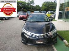 2016 Toyota Corolla Altis 1.8 E Sedan