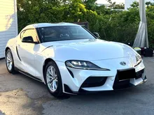 2023 Toyota GR Supra 2.0 SZ Coupe (White Metallic) with 17-inch Alloy Wheels, Paddle Shifters, Leather-wrapped Steering Wheel - INCOMING STOCK