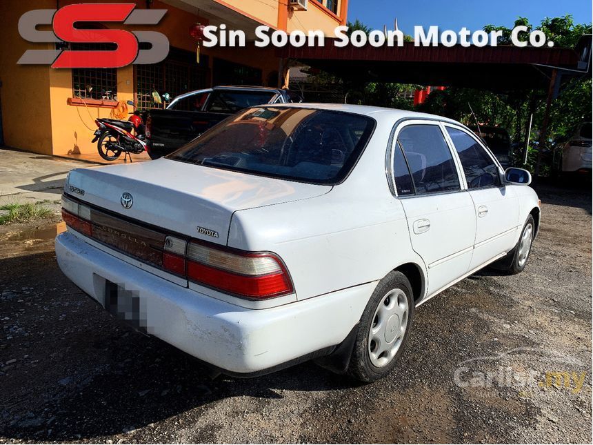 Toyota Corolla 1994 SEG 1.6 in Perak Manual Sedan White for RM 5,800 ...