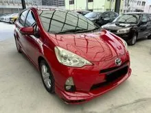 Toyota Prius C 1.5 Hybrid Hatchback F/S RECORD LADY OWNER FULL LEATHER SEAT