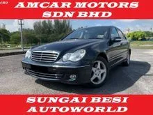 ORI 2002 Mercedes-Benz C200K 2.0 KOMPRESSOR W203 ELEGANCE SEDAN SUNROOF LEATHER SEAT BEST BUY