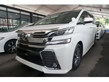 2017 Toyota Vellfire (A) 2.5 ZG