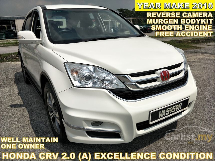 Honda CR-V 2010 i-VTEC 2.0 in Selangor Automatic SUV White for RM 