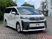 Recon 2019 Toyota Vellfire Z 2.5 8 seater Merdeka Sales offer KAW2 FREE 5Year Warranty - Cars for sale