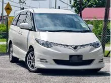 2008/Reg2013)(Toyota Estima 2.4 Aeras MPV)(WHITE)(Push Start)(7 Seaters)(2 Power Doors)(SportRims)