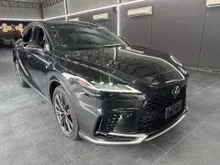 2023 Lexus RX 350 2.4 F Sport With Red Interior [ Panroof , HUD , DIM , 360 Camera ] GRADE 4.5A 17K KM RECON UNREGISTER