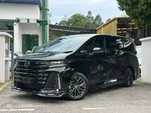 GR BODYKIT UNIVERSAL SIDE STEP GRADE 6A 2025 Toyota Vellfire Z Premier 2.4 TURBO BROWN LEATHER ELECTRICAL MEMORY VENTIALTION SEAT DIM BSM SUNROOF HUD