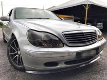 2003 Mercedes-Benz S320L 3.2 Sedan CASH BUYER ONLY PERDANA A4 A6 S320 S300 MAZDA 6 SONATA S350 BENZ C200 SENTRA CITY VIOS 525 BMW 530 520 CEFIRO ALTIS ACCORD CAMRY CIVIC ALTIS