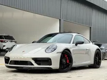 2023 Porsche 911 3.0 Carrera 4 GTS Coupe Uk Spec Unregistered Crayon Grey PDLS Bose Sport Chrono 8way seat