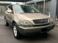 1998 TOYOTA HARRIER 3.0 (A) 4WD SUV ELECTRIC SEAT FULL LEATHER TIP TOP CONDITION