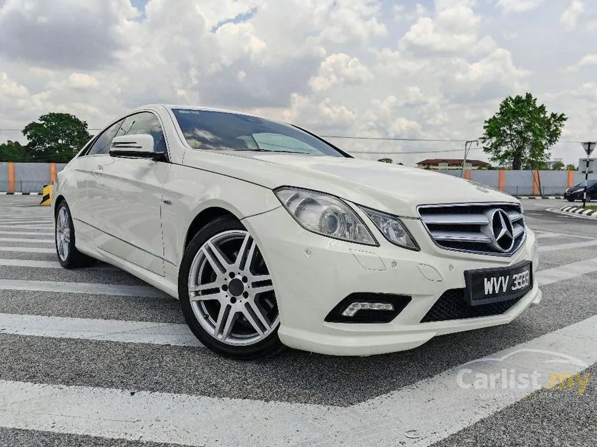 2010 Mercedes-Benz E200 CGI AMG Coupe