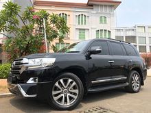 2017 Toyota Land Cruiser 4.5 VX-R SUV Nik2017 Diesel ATPM Black On Black Km10rb Full Spek 2TV RSE PBD 4Camera TDP.500JT
