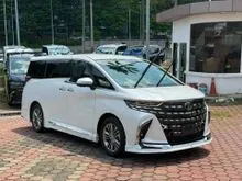 2024 Toyota Alphard 2.5 Z 5AA Ori Bodykit Full Spec with Sunroof RDY STOCK