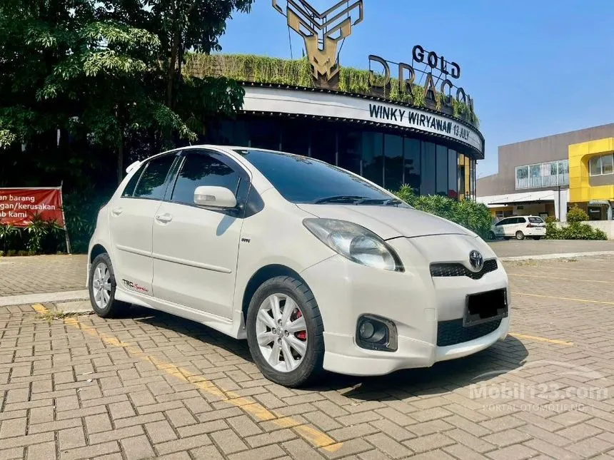 Jual Mobil Toyota Yaris 2013 S 1.5 di Banten Automatic Hatchback Putih Rp 118.500.000