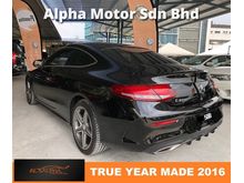 2016 TRUE Mercedes-Benz C200 COUPE 2.0 AMG LINE LOCAL MILE 37K KM YEAR END PROMOTION