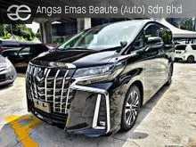 2023 Toyota Alphard 2.5 SC Ready Stock Sunroof DIM BSM 8 Years Warranty