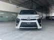 Recon 2018 Toyota Voxy 2.0 ZX Kirameki Edition Facelift, Grade 4.5B, 7 Seaters, 2 Powerdoor, Roof Monitor, LED Headlamp, LDW, PCSS, RCC, Reverse Camera,