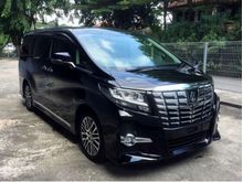 2016 Toyota Alphard 2.5 SC Moonroof Pre Crash Pilot Seat Unreg Promo